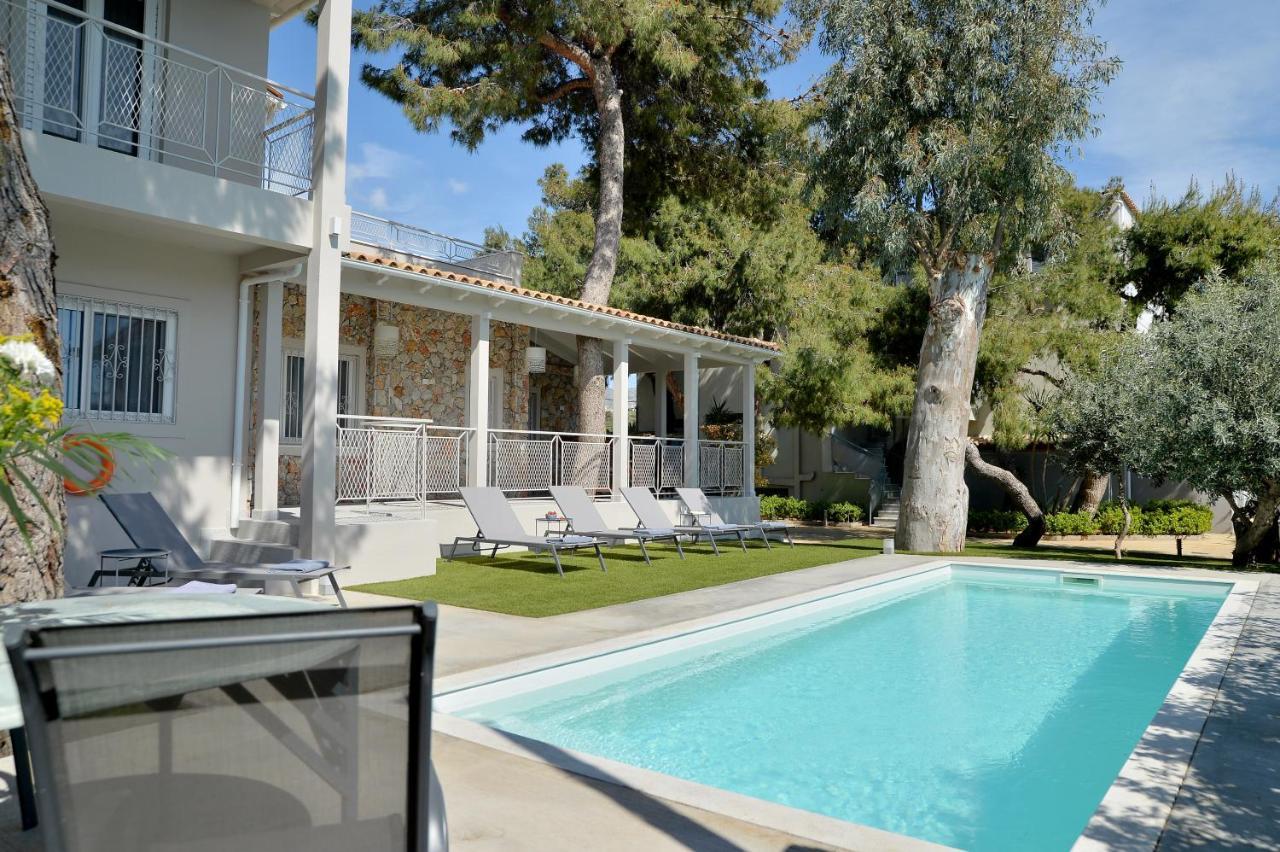 Lagonisi Luxurious Residence Ruby'S Pool Villa Esterno foto