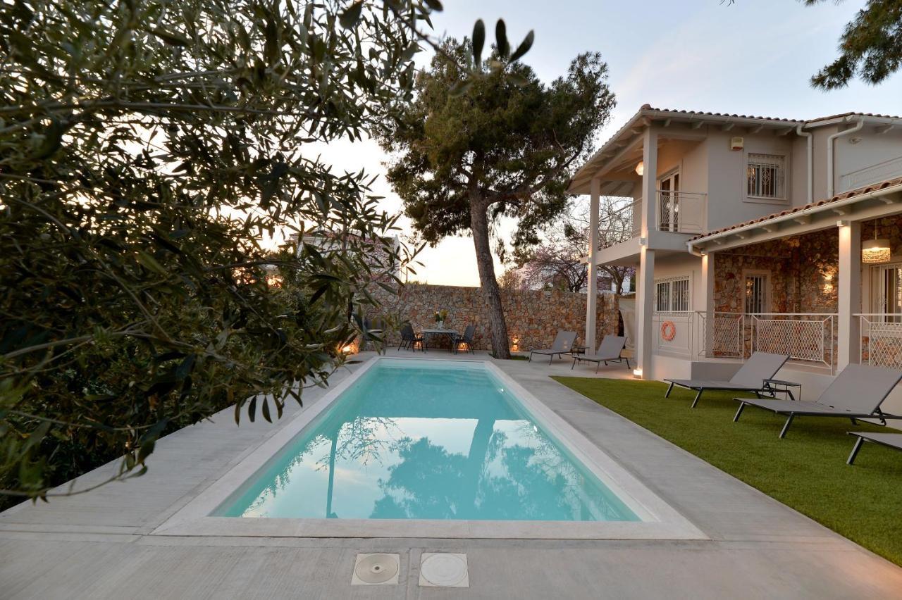 Lagonisi Luxurious Residence Ruby'S Pool Villa Esterno foto