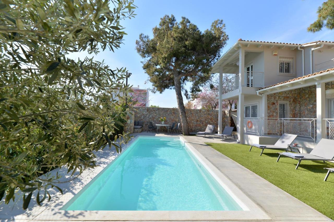 Lagonisi Luxurious Residence Ruby'S Pool Villa Esterno foto