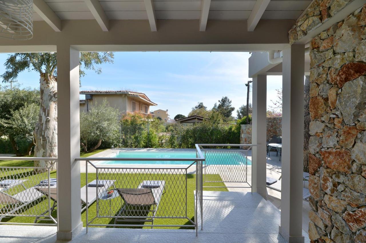 Lagonisi Luxurious Residence Ruby'S Pool Villa Esterno foto